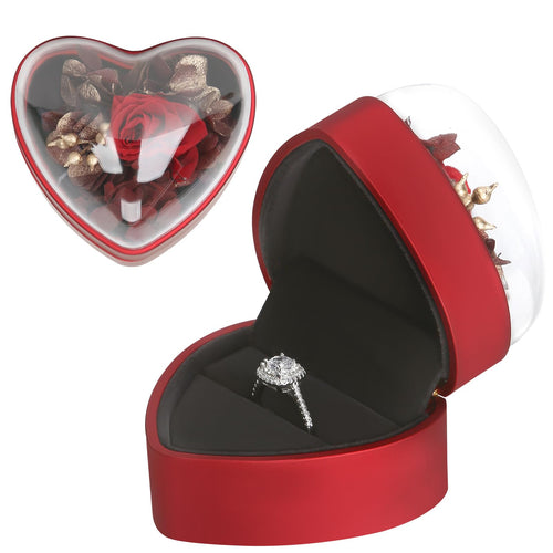 Romantic Proposal Ring Holder